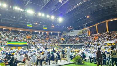Parti présidentiel:  Affluence déjà perceptible au Palais des sports