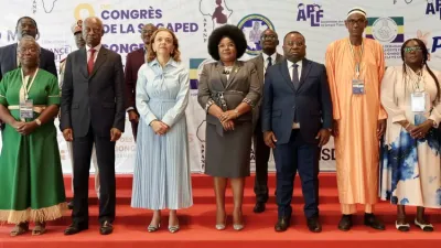 Participants au 9e Congrès de la Sogaped