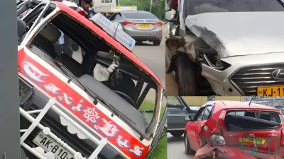 Accident de circulation à Libreville