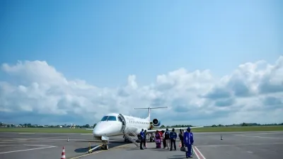 L’avion d’African United Airlines s’est posé à l’aéroport de Makokou