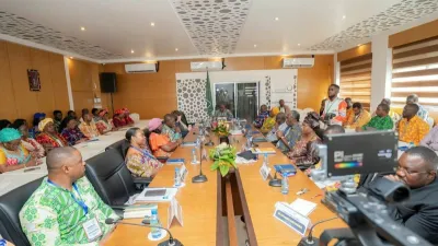 Les agents de la Commission nationale de lutte contre la corruption et l'enrichissement illicite (CNLCEI) 