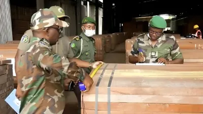 Une phase de l’opération conduite par les Eaux et Forêts