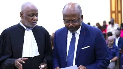 Alain Claude Bilie-By-Nzé, président du parti Ensemble pour le Gabon (EPG)