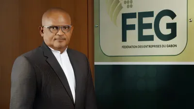 Alain-Claude Kouakoua, président de la Fédération des entreprises du Gabon 