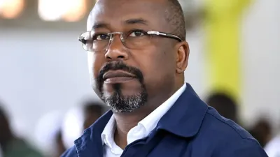 Alain Claude Bilie-By-Nzé, président du parti Ensemble pour le Gabon (EPG)