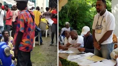 Personnes à mobilité réduite à lambaréné