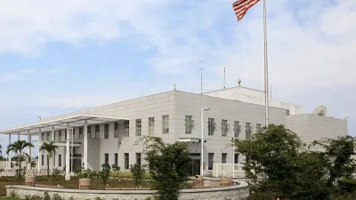 Le siège de l’ambassade des États-Unis à Libreville