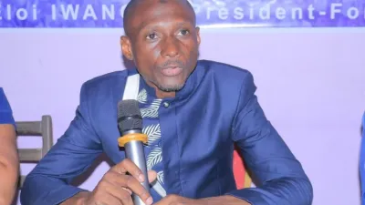 Ariel Éloi Iwangou-Iwangou, le président du PRD
