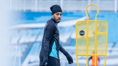 Pierre-Emerick Aubameyang, footballeur international gabonais