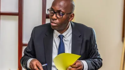 Augustin Emane, ministre de la justice