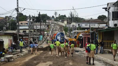 L’état actuel des travaux sur l’axe reliant Akébé-Ville à Cosmopark