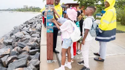 Sentier pédagogique à la baie des rois