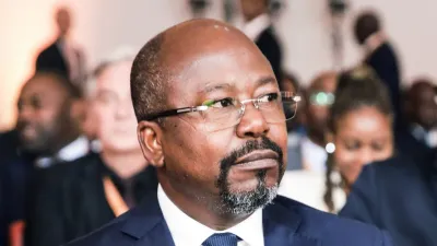 Bilie-By-Nze, président du parti Ensemble Pour le Gabon