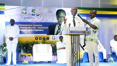 Blaise Louembe, président du PDG