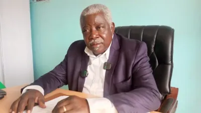 Bonaventure Nzigou Mamfoumbi, président sortant de la Fédération gabonaise de boxe (Fégaboxe)
