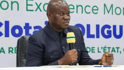 Brice Clotaire Oligui Nguema, président du Gabon