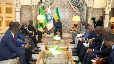 Brice Clotaire Oligui Nguema, président du Gabon
