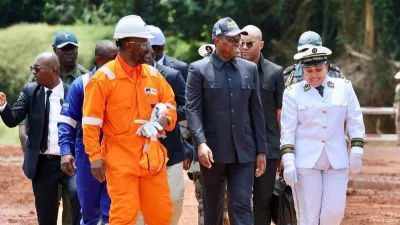 Brice Clotaire Oligui Nguema, président du Gabon