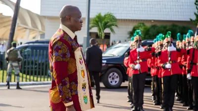 Brice Clotaire Oligui Nguema, président du Gabon