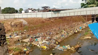 Buse du Rond-point de Nzeng-Ayong : les travaux à l'arrêt