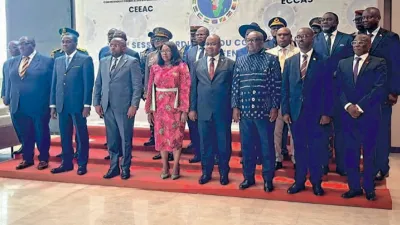 Travaux de la VIIIe session ordinaire du Comité technique spécialisé sur la défense, la sûreté et la sécurité (CTSDSS) de la Communauté des États de l'Afrique centrale (CEEAC).