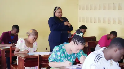Camélia Ntoutoume-Leclercq, ministre d'état de l'éducation nationale