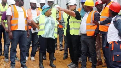 Camelia Ntoutoume-Leclerq, ministre de l'éducation nationale