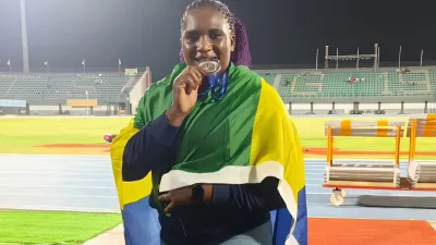 Carine Mekame Ndong, athlète gabonaise