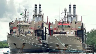 Centrales flottantes de Karpowership
