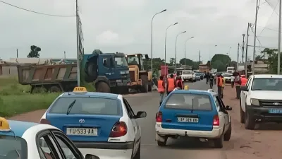 Circulation perturbée à port-gentil