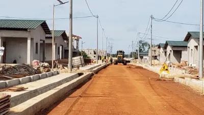 Cité Nzela-Bola à Lambaréné