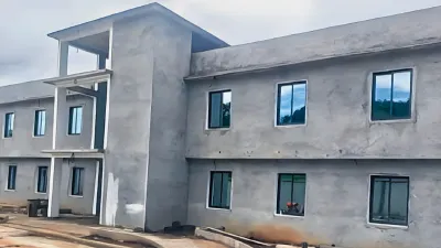 Lastoursville : les travaux du commissariat de police en bonne voie