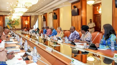 Conseil des ministres au Gabon