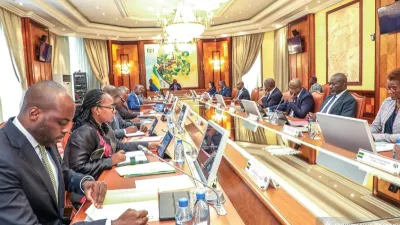 Conseil des ministres au Gabon