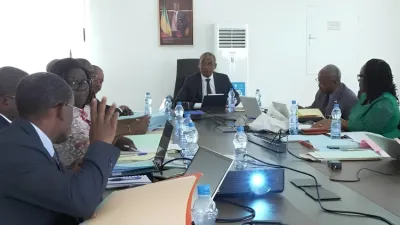 Un instantané du conseil d’administration de l’Instat-Gabon.