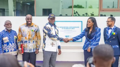 Inauguration du data center à Nkok