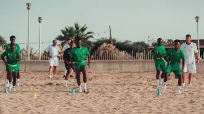 Entrainements de l'équipe nationale du Gabon