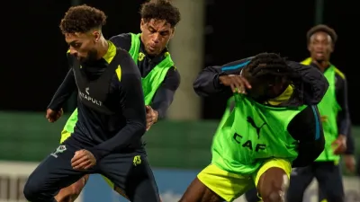 Entrainements de l'équipe nationale du Gabon