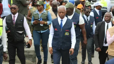 Eugène Mba, maire de Libreville