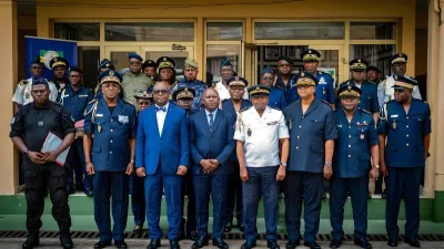 Adrien Nguema Mba, Ministre de l’Intérieur, de la Sécurité et de la Décentralisation et les FNP