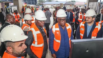 Brice Clotaire Oligui Nguema, président du Gabon et Félix Antoine Tshisekedi, président de la République Démocratique du Congo président de la 