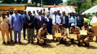 Remise des certificats d’apprentissage professionnel à cinq agents de la garde pénitentiaire de lambaréné