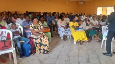 Les enseignants concernés ont répondu présents à la formation.