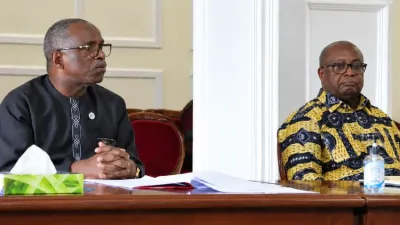François Ndong Obiang et Adrien Nguema Mba