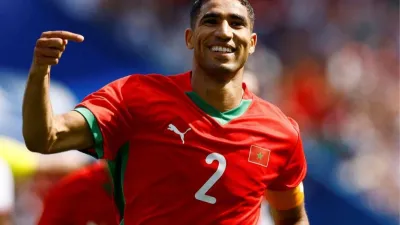 Achraf Hakimi, footballeur international marocain