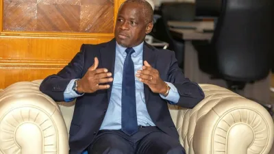 Hermann Immongault, vice-président du gouvernement gabonais