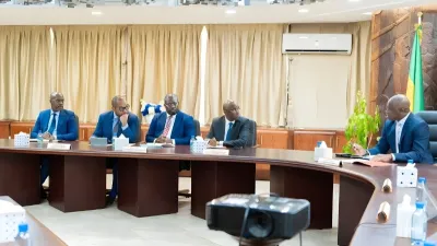 Hermann Immongault, vice-président du gouvernement gabonais