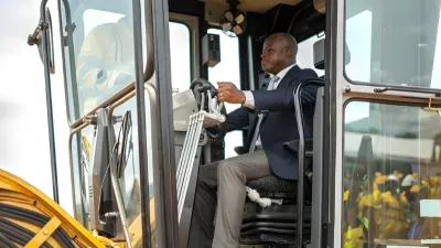 Hermann Immongault, vice-président du gouvernement gabonais