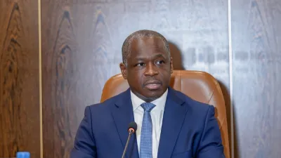 Hermann Immongault, vice-président du gouvernement gabonais