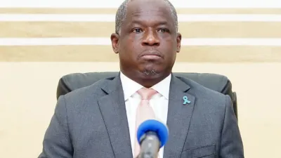 Hermann Immongault, ministre de l’Intérieur, de la Sécurité et de la Décentralisation